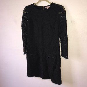Black Crochet Juicy Dress